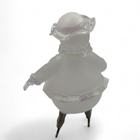 VTG House of Lloyd Christmas Around The World Skating Snowlady & Snowman - Picture 4 of 13